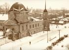 Покровский храм - вид с Соборной площади. 1989 г.